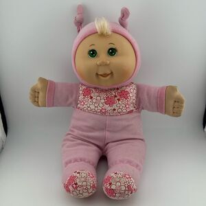 12" CABBAGE PATCH KIDS 2010 BLONDE HAIR PINK OUTFIT CPK